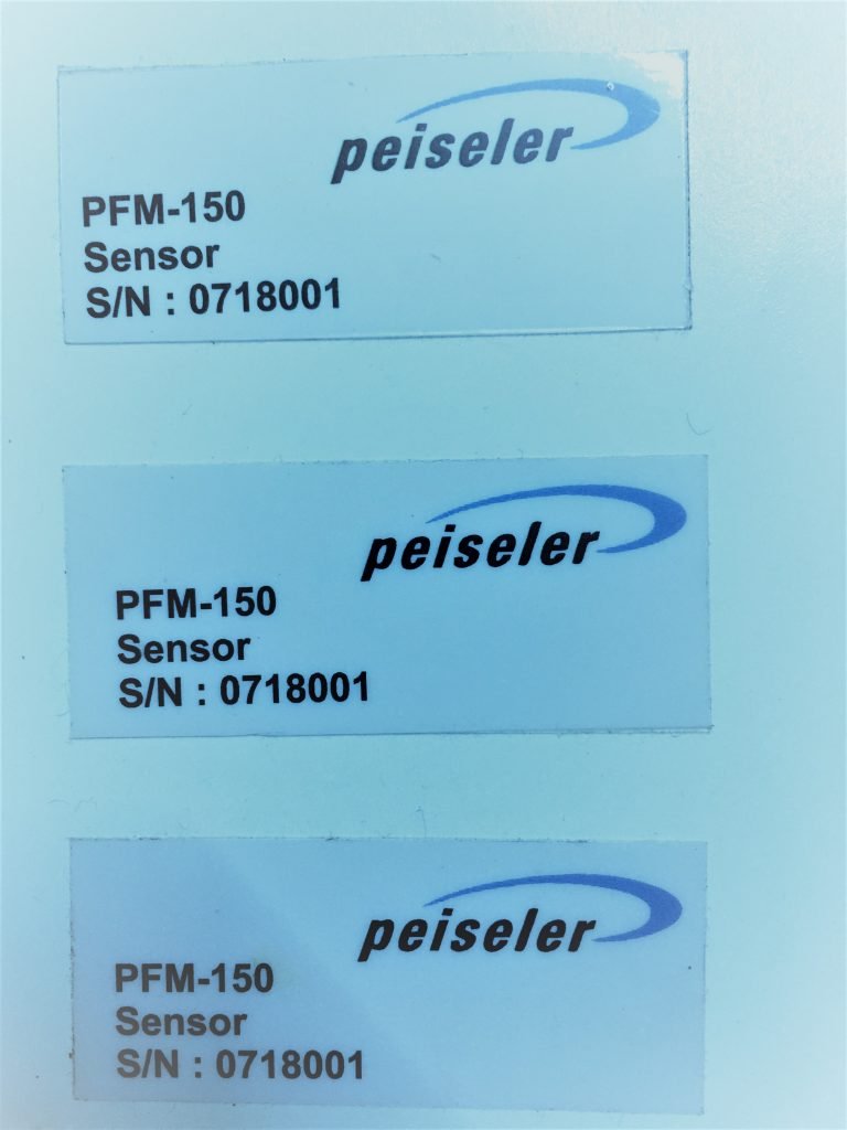 Custom Serial Number Stickers