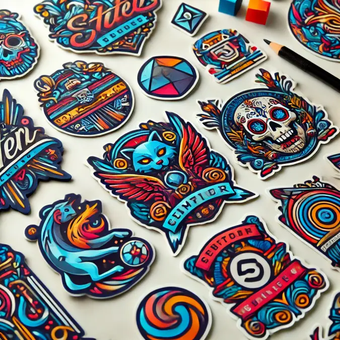 Die Cut Stickers vs traditional stickers