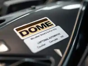Dome Sticker used in automotive