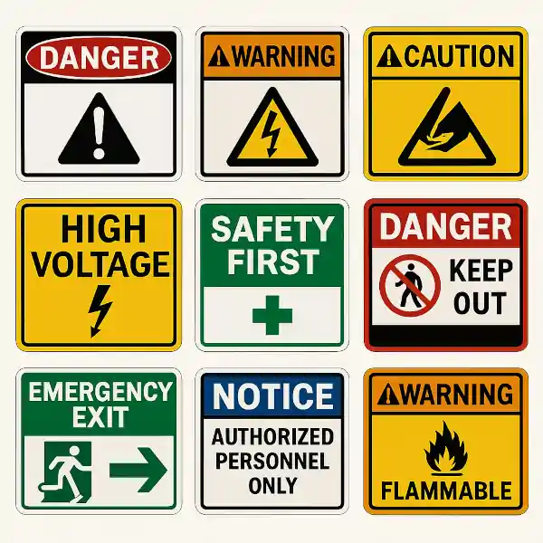 Safety Labels manufacturer 1