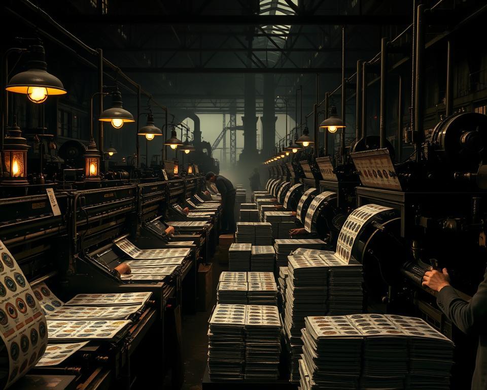 Industrial Revolution impact on label production